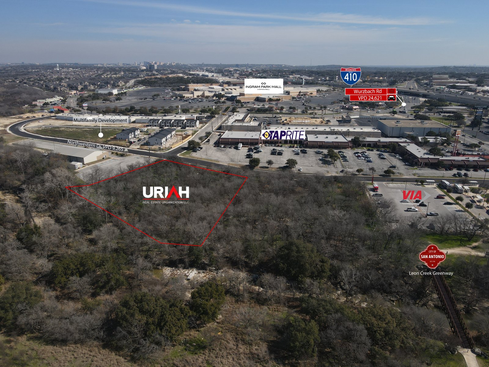 2-acre lot on Northwestern Dr — photo 1