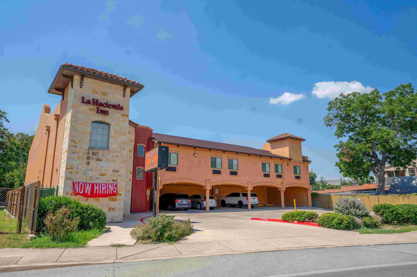 La Hacienda Inn, 1524 E Commerce St & Olive, San Antonio