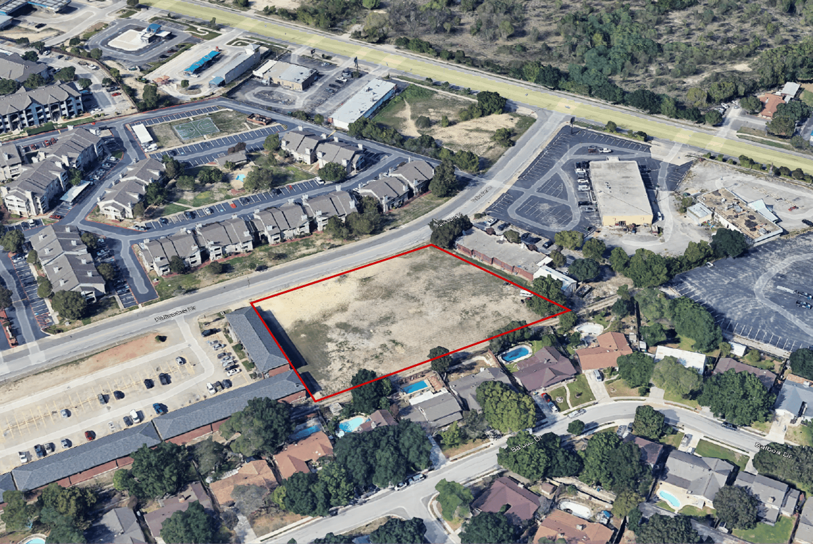 1.42 AC on Palisades Dr