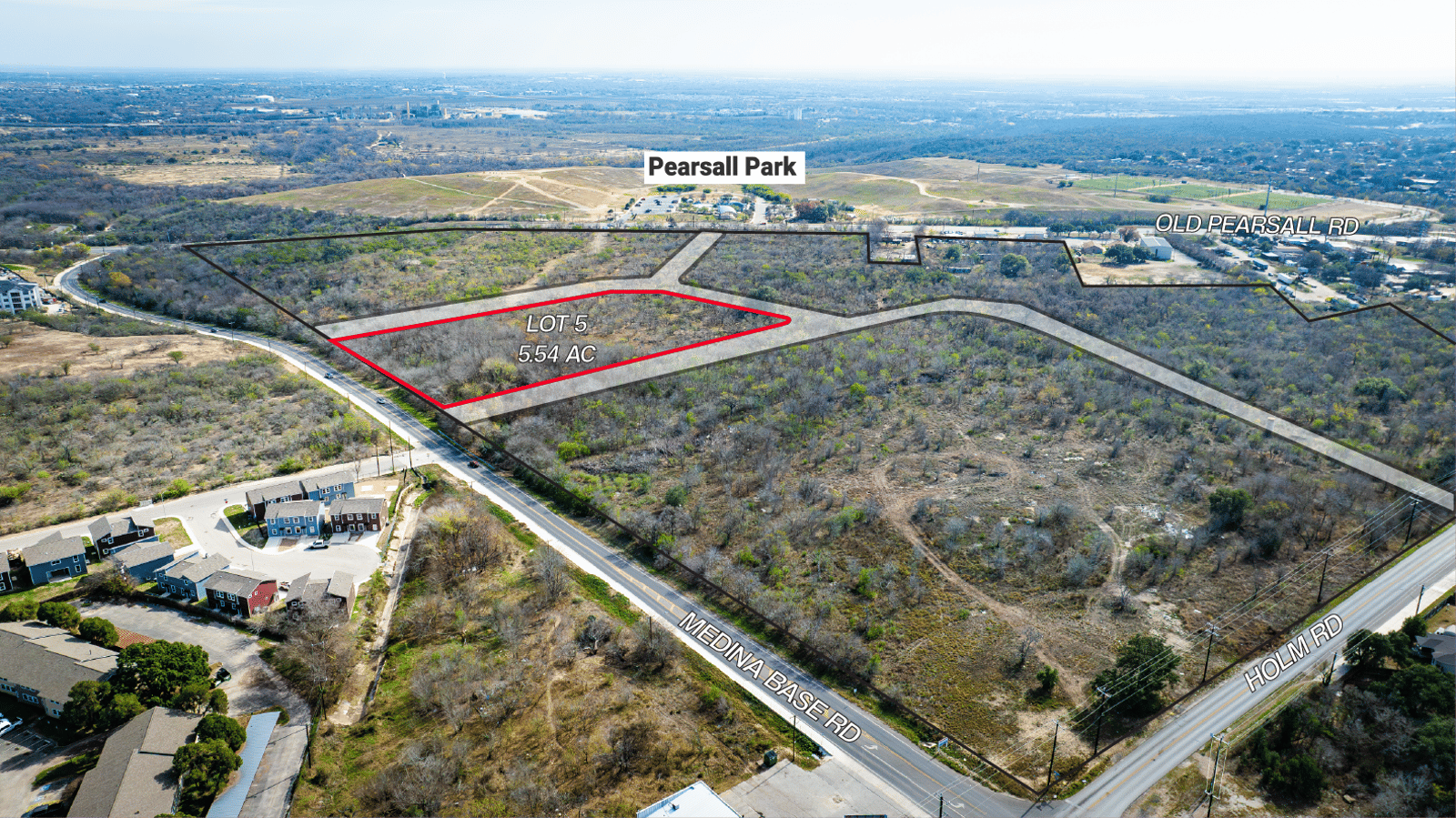 5.54 AC On Medina Base Rd — photo 1
