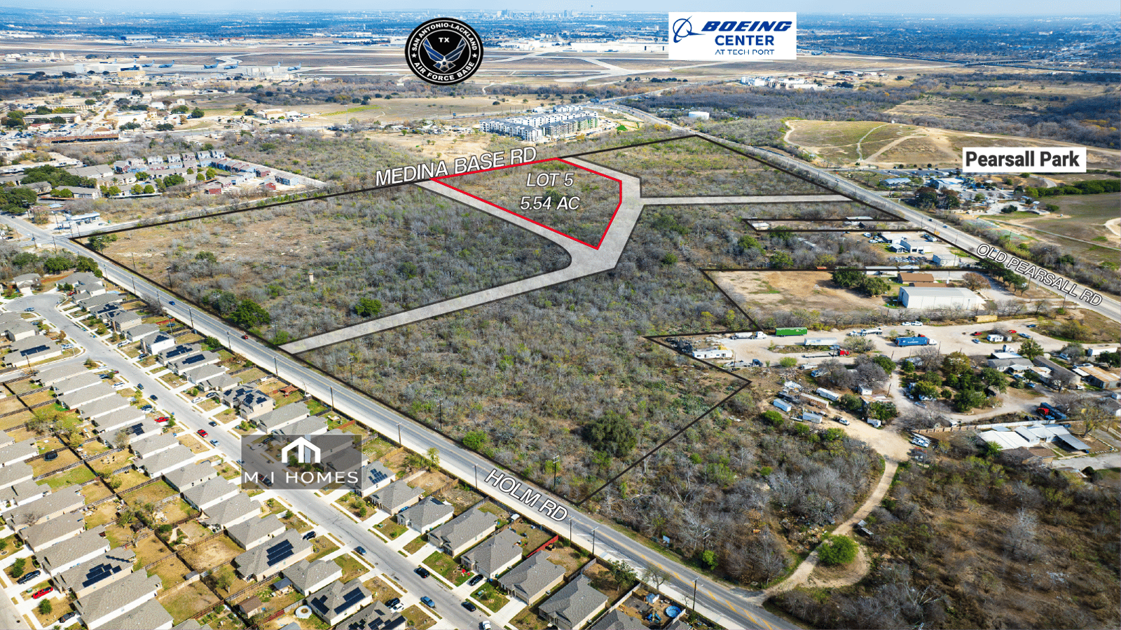 5.54 AC On Medina Base Rd — photo 2