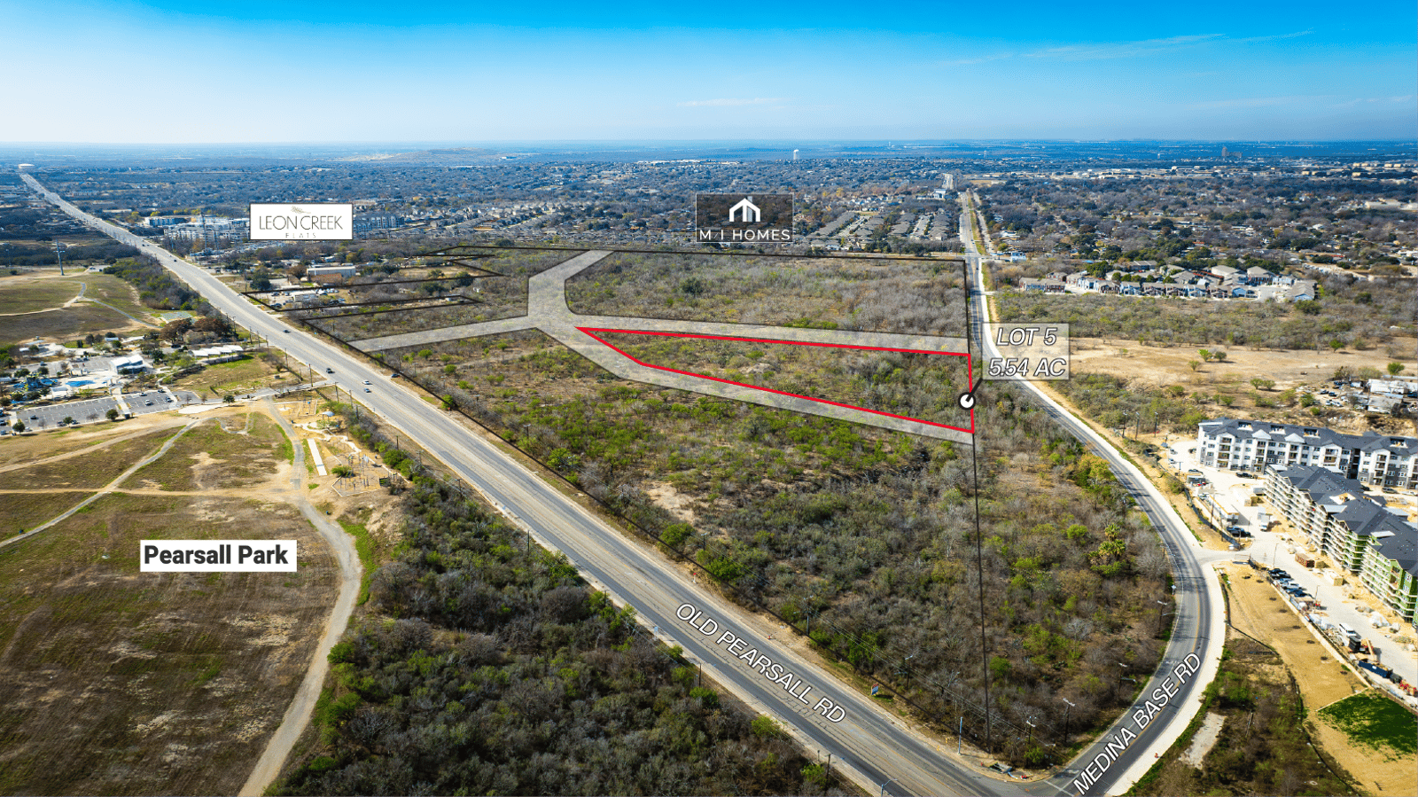 5.54 AC On Medina Base Rd — photo 3