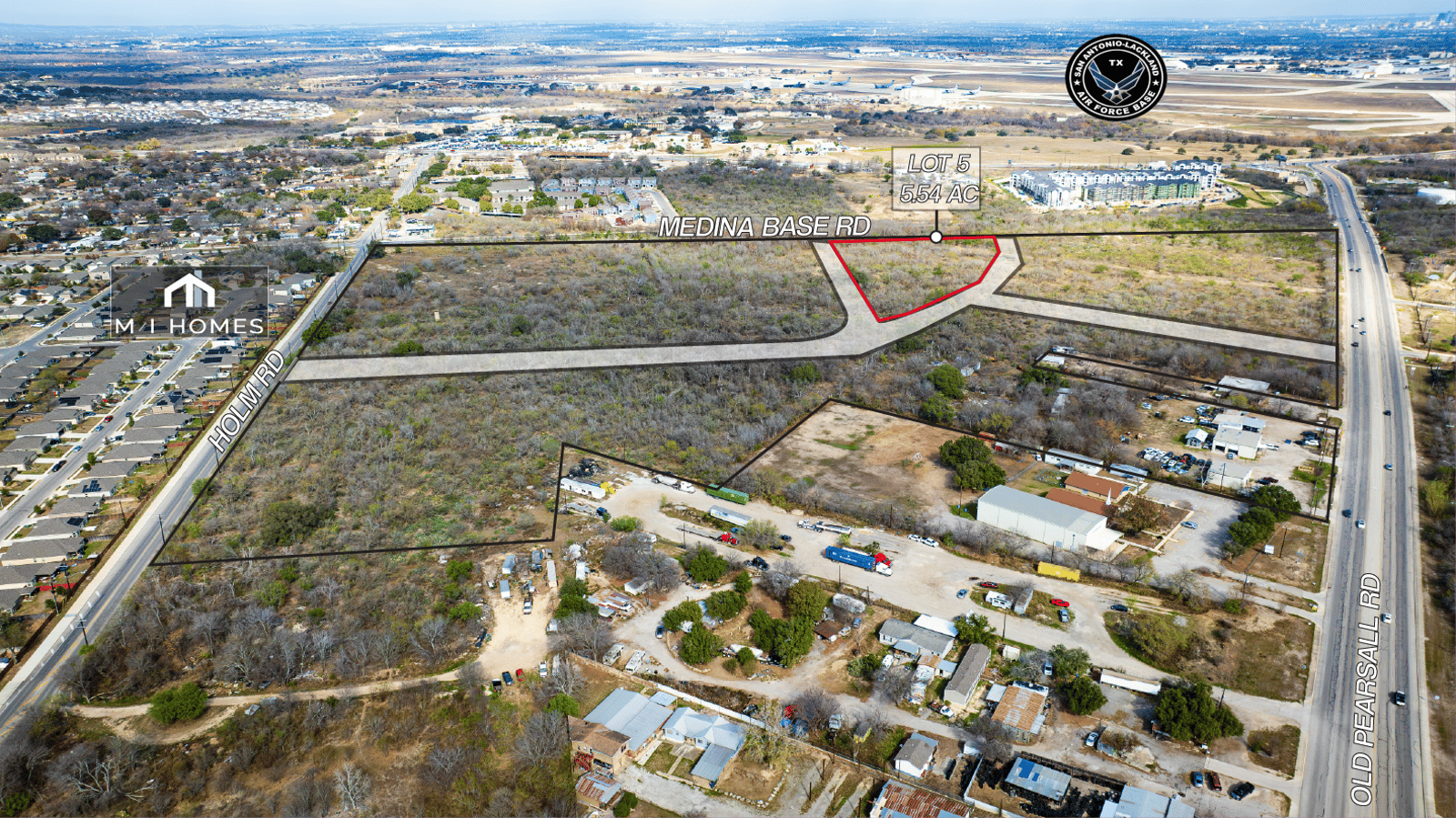 5.54 AC On Medina Base Rd — photo 4