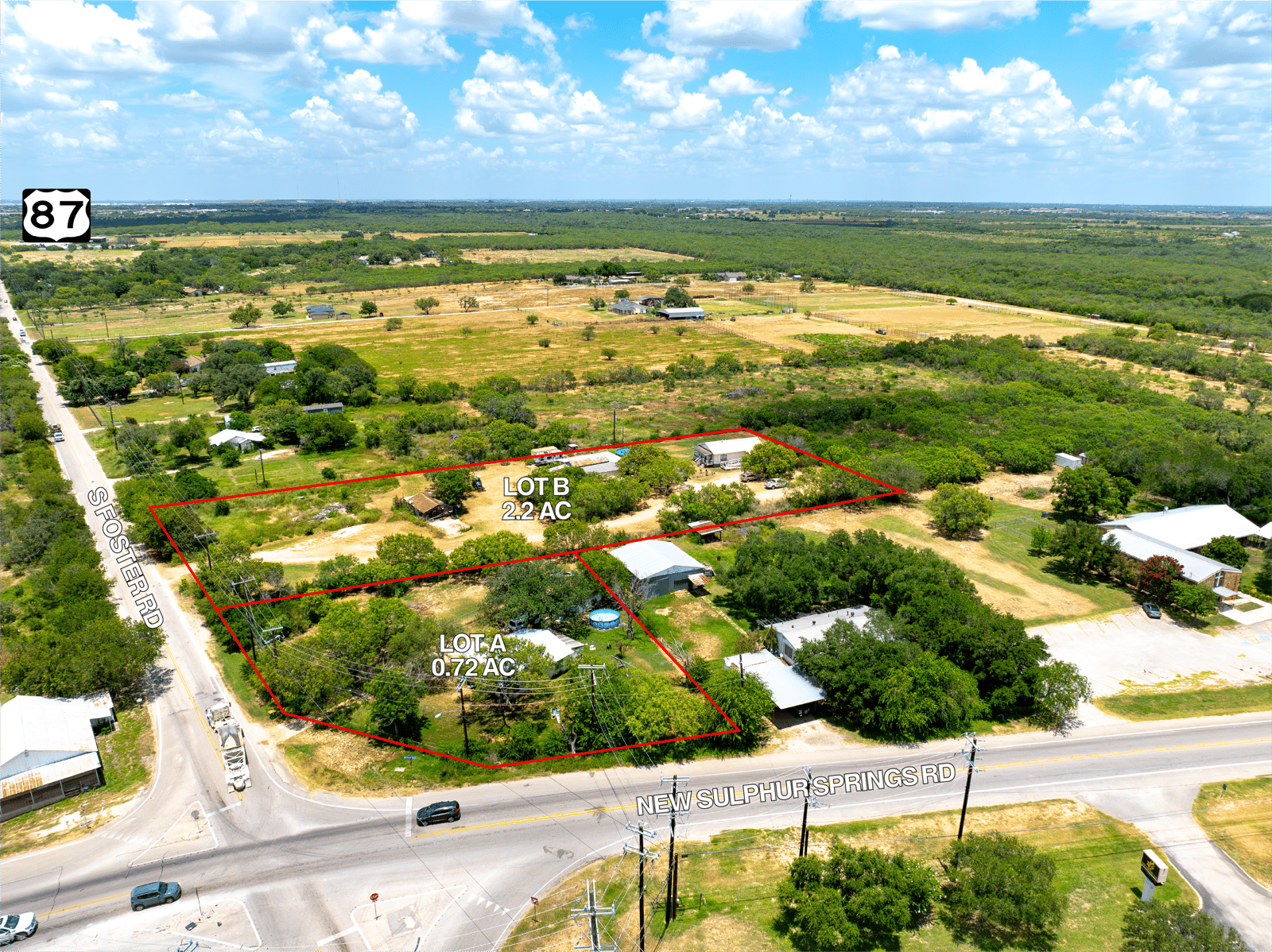 0.72 AC On New Sulphur Springs & S Foster Rd — photo 1