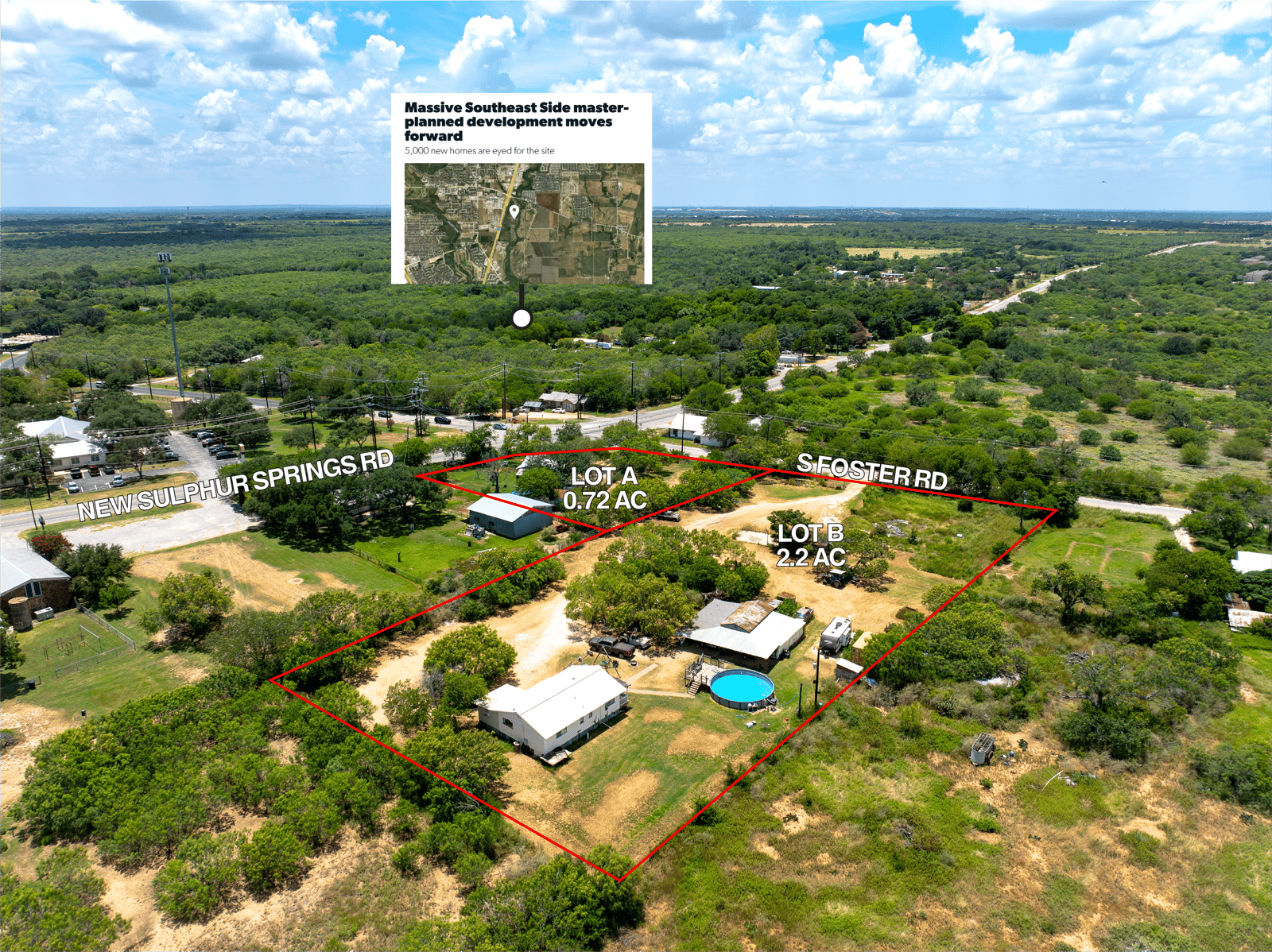 0.72 AC On New Sulphur Springs & S Foster Rd — photo 4