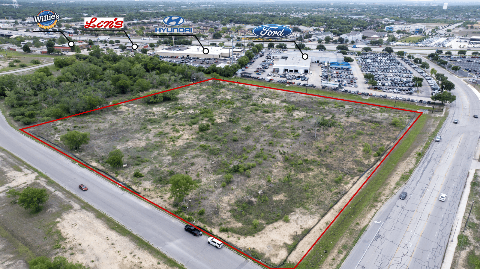 7951 Interstate 35 S | 7.69 +/- acres | Zoned - C3 — photo 1