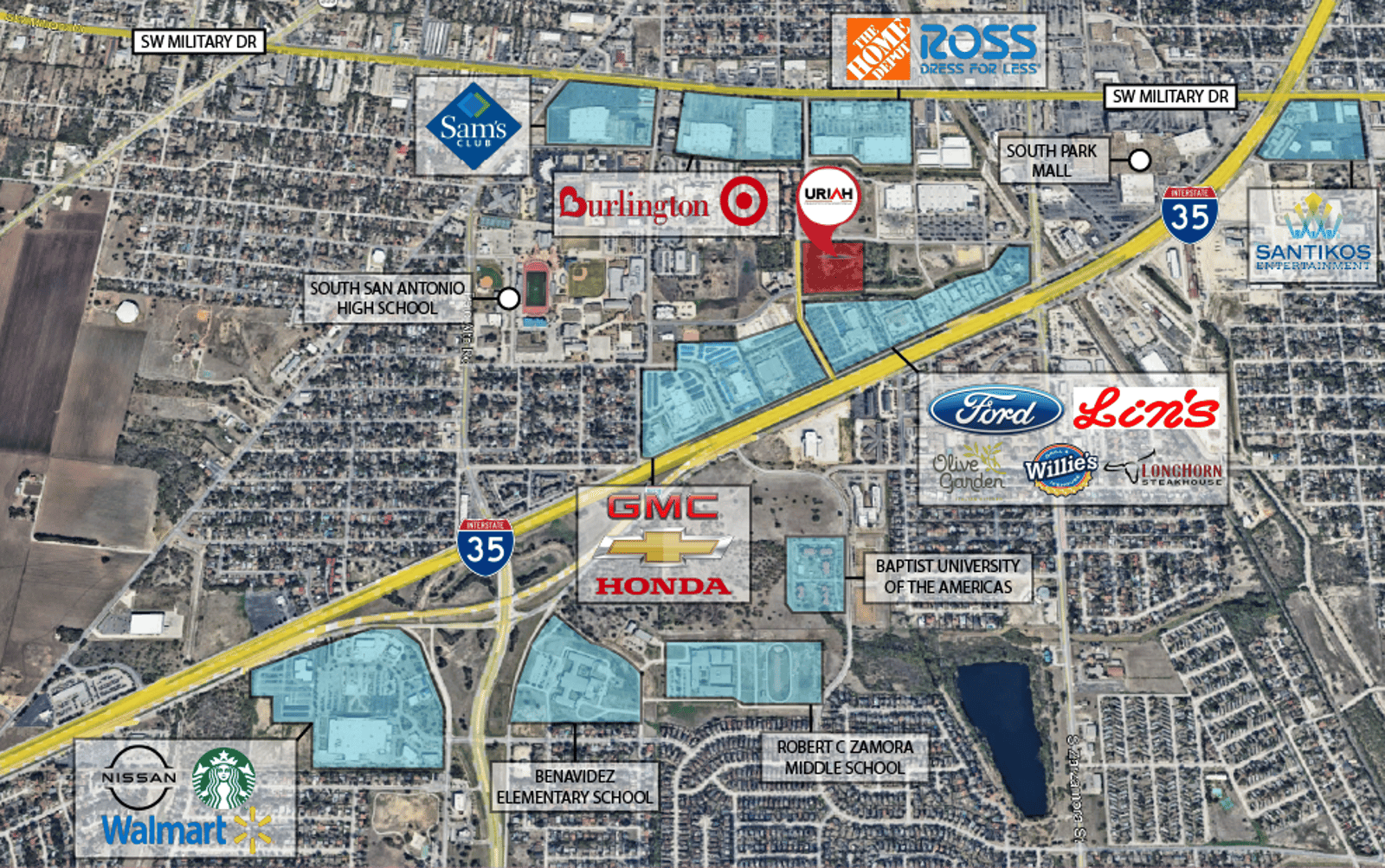 7951 Interstate 35 S | 7.69 +/- acres | Zoned - C3 — photo 2