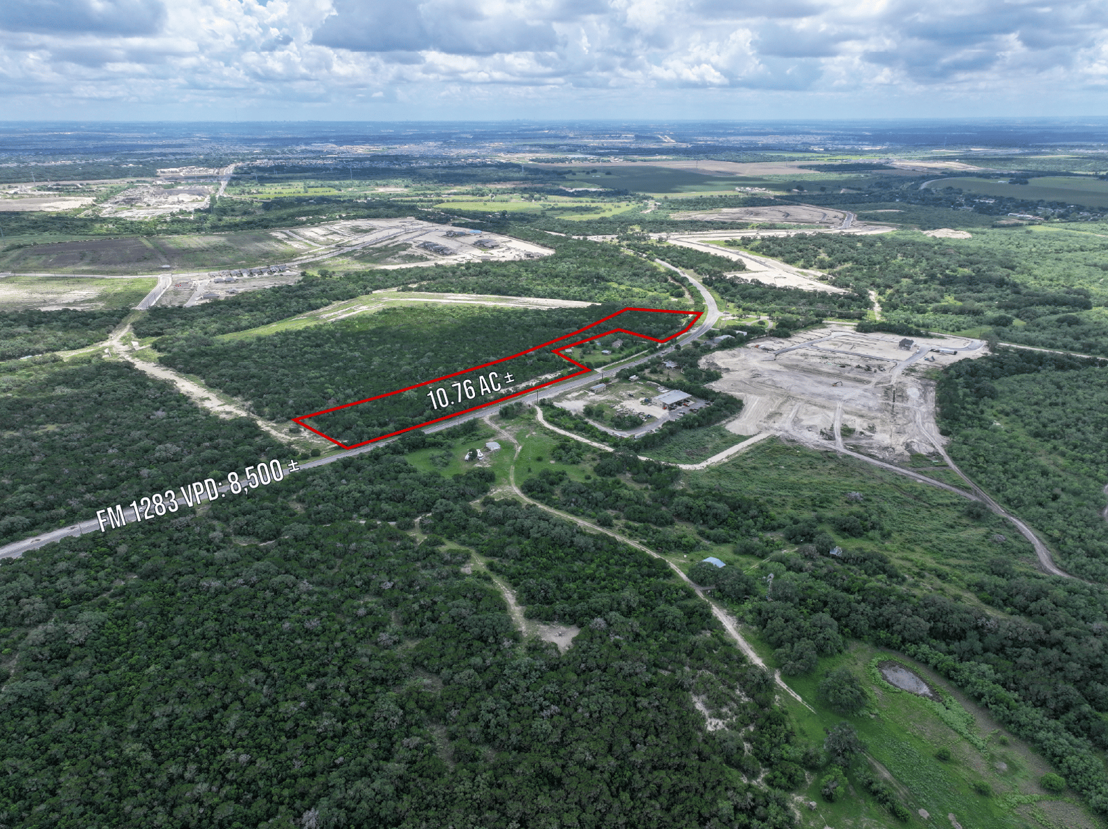 10.76 AC +/- on FM 1283 — photo 2