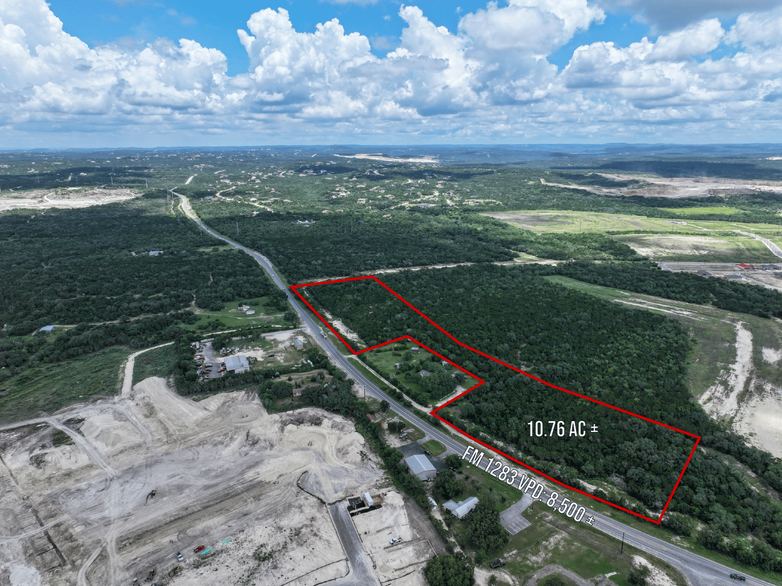 10.76 AC +/- on FM 1283 — photo 3