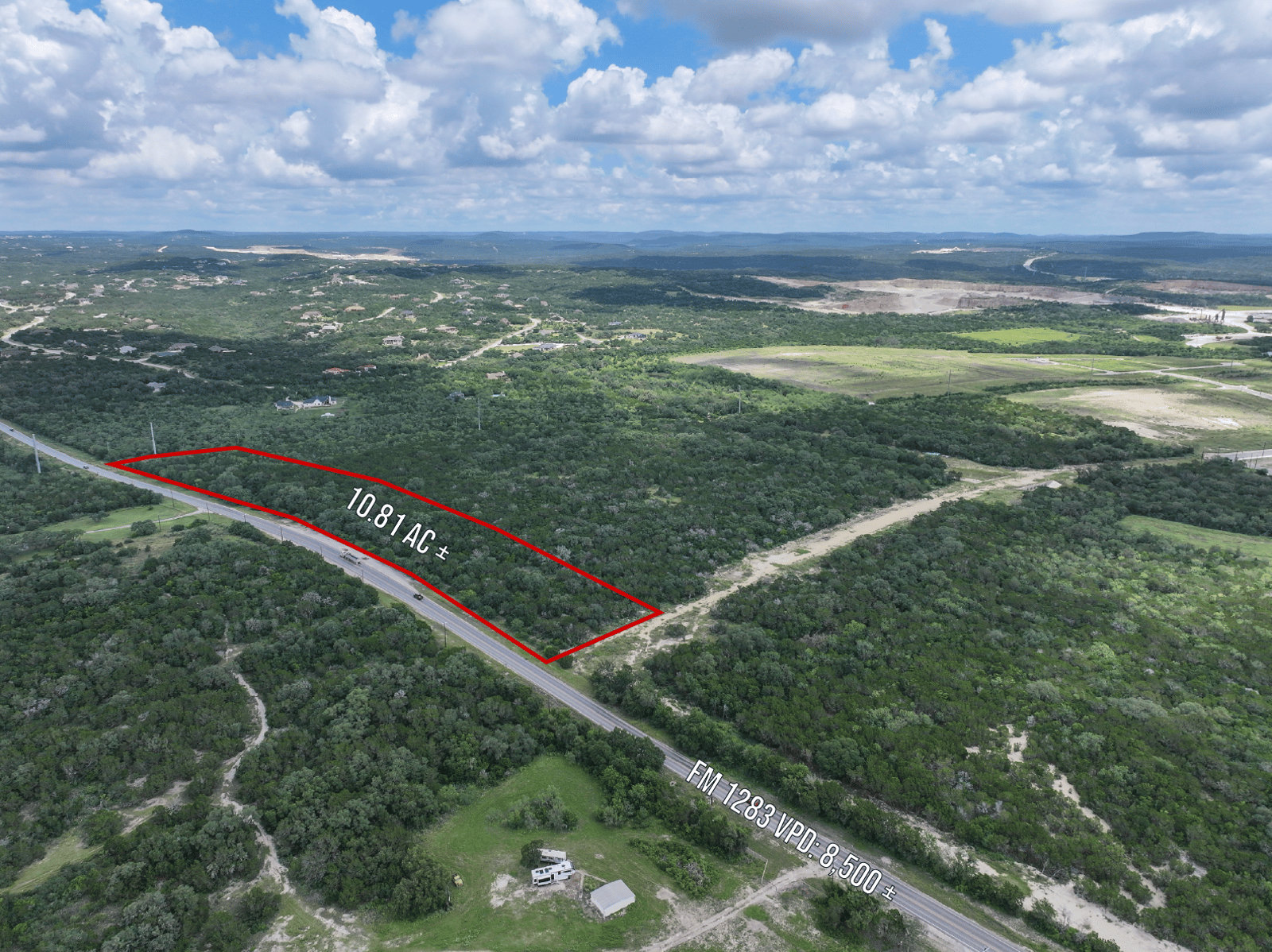 10.81 AC +/- on FM 1283 — photo 2